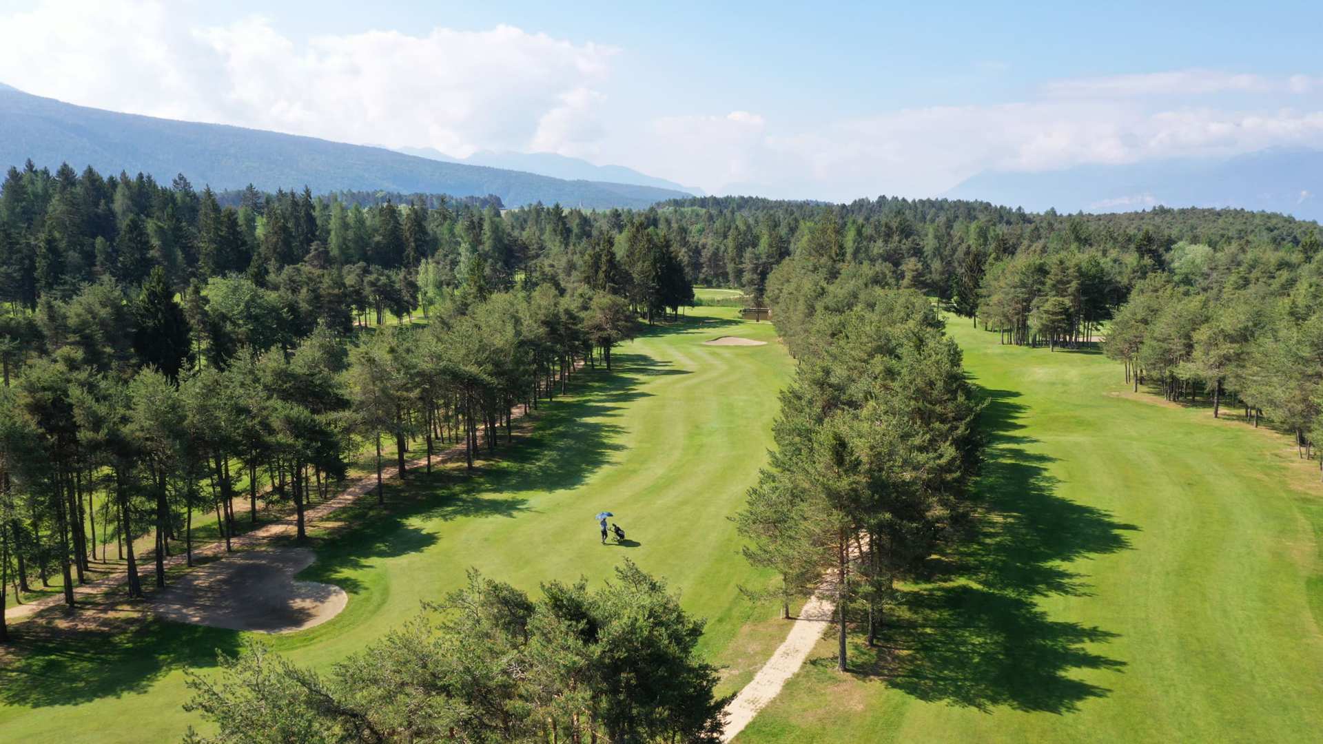 Golfclub Dolomiti mit engen aber interessanten Fairways