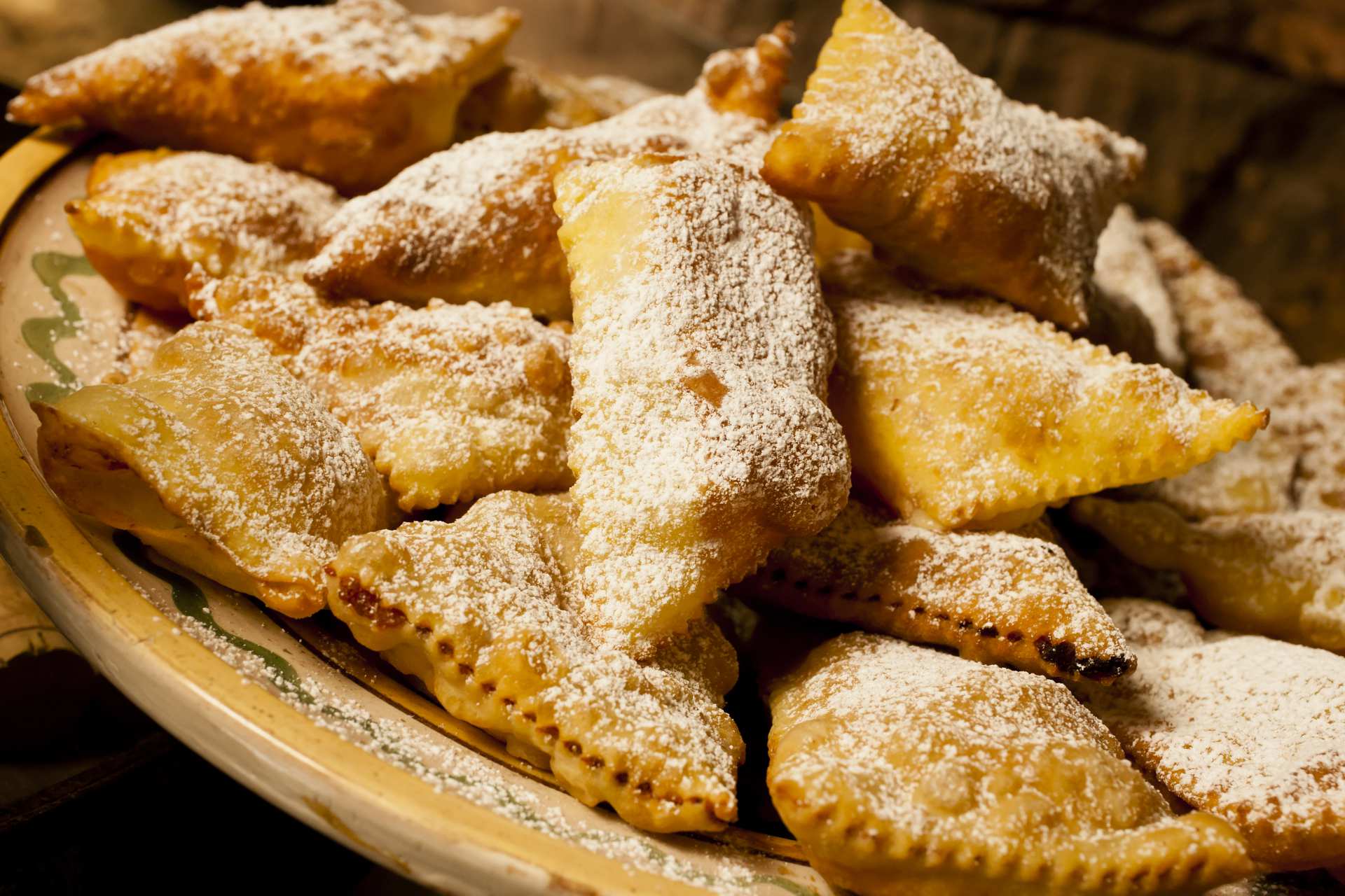 leckere Bauernkrapfen dürfen beim Törggelen nicht fehlen