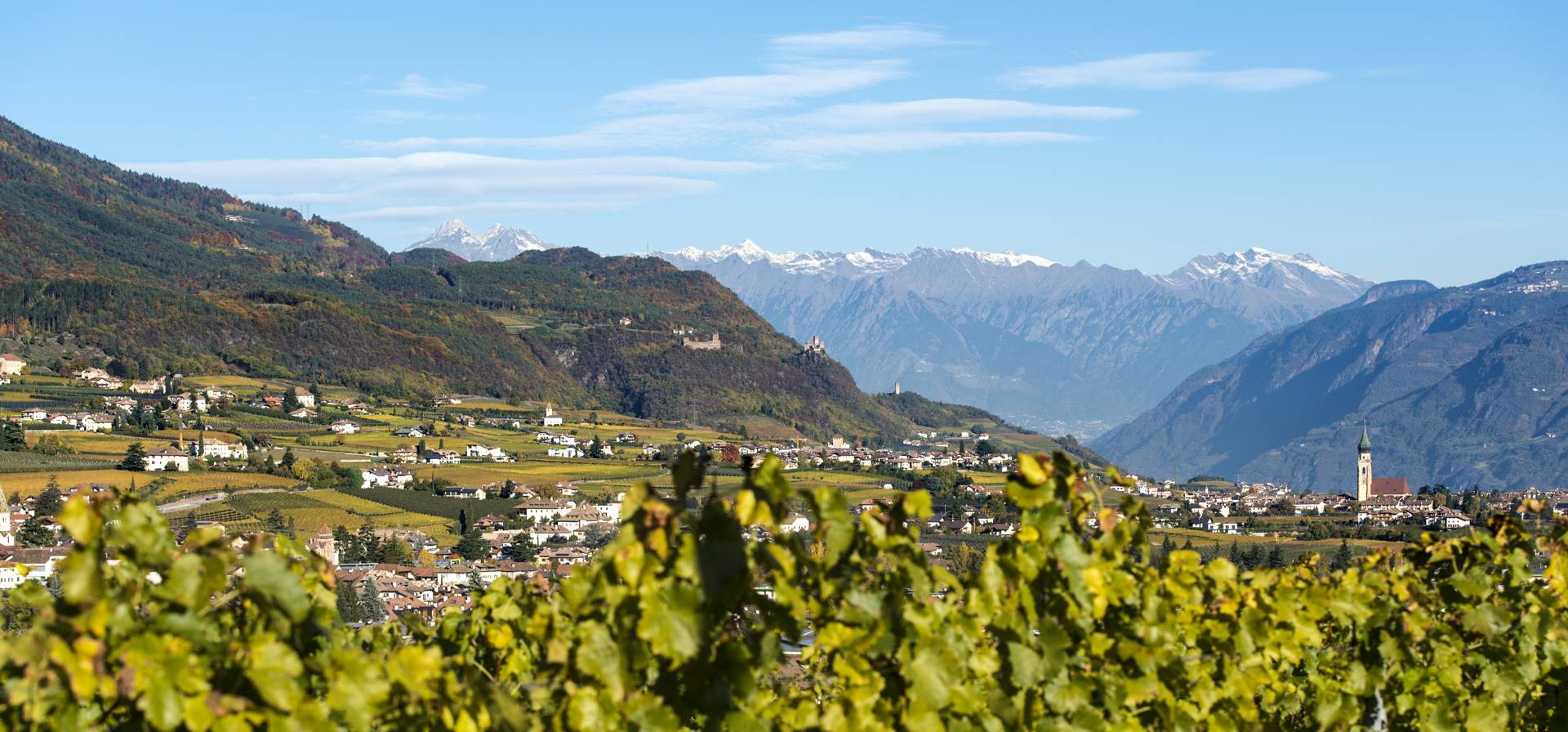 Eppan in its autumnal attire