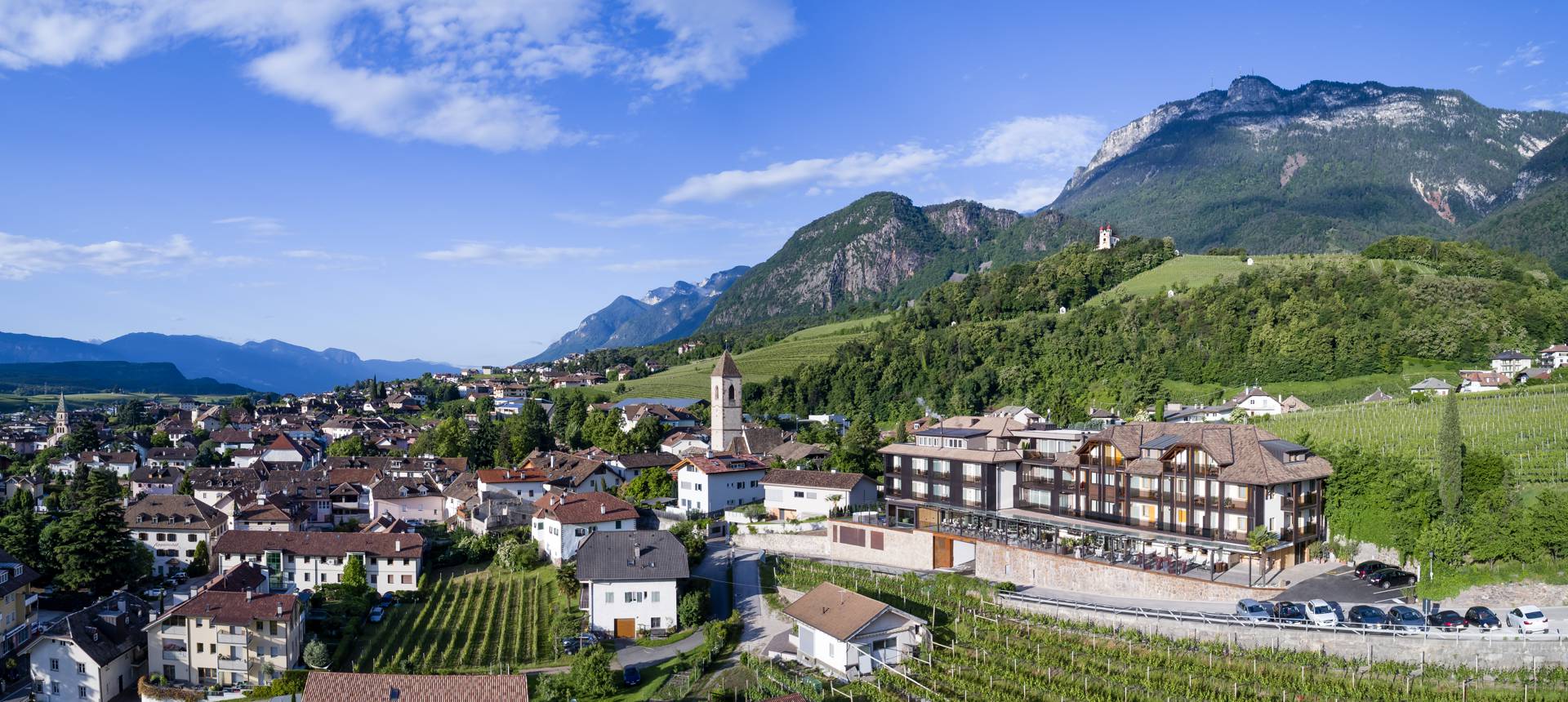 Die Lage vom Hotel Christof mit Umgebung