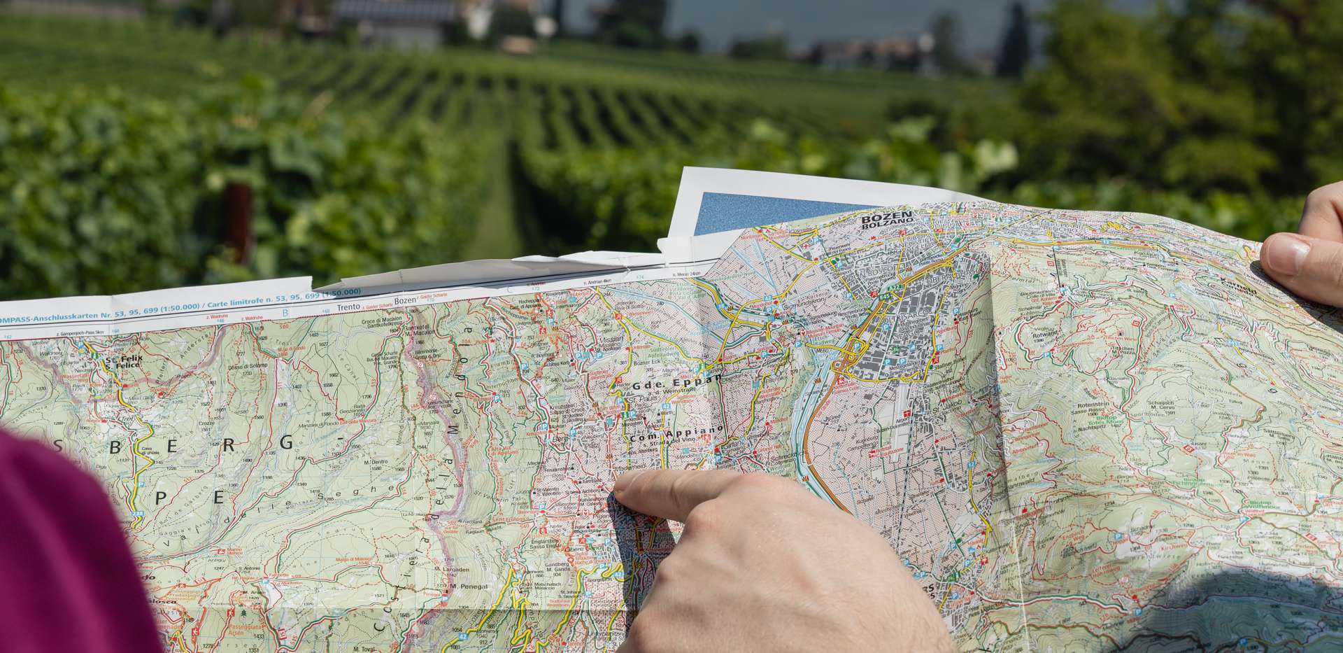 Hiking map