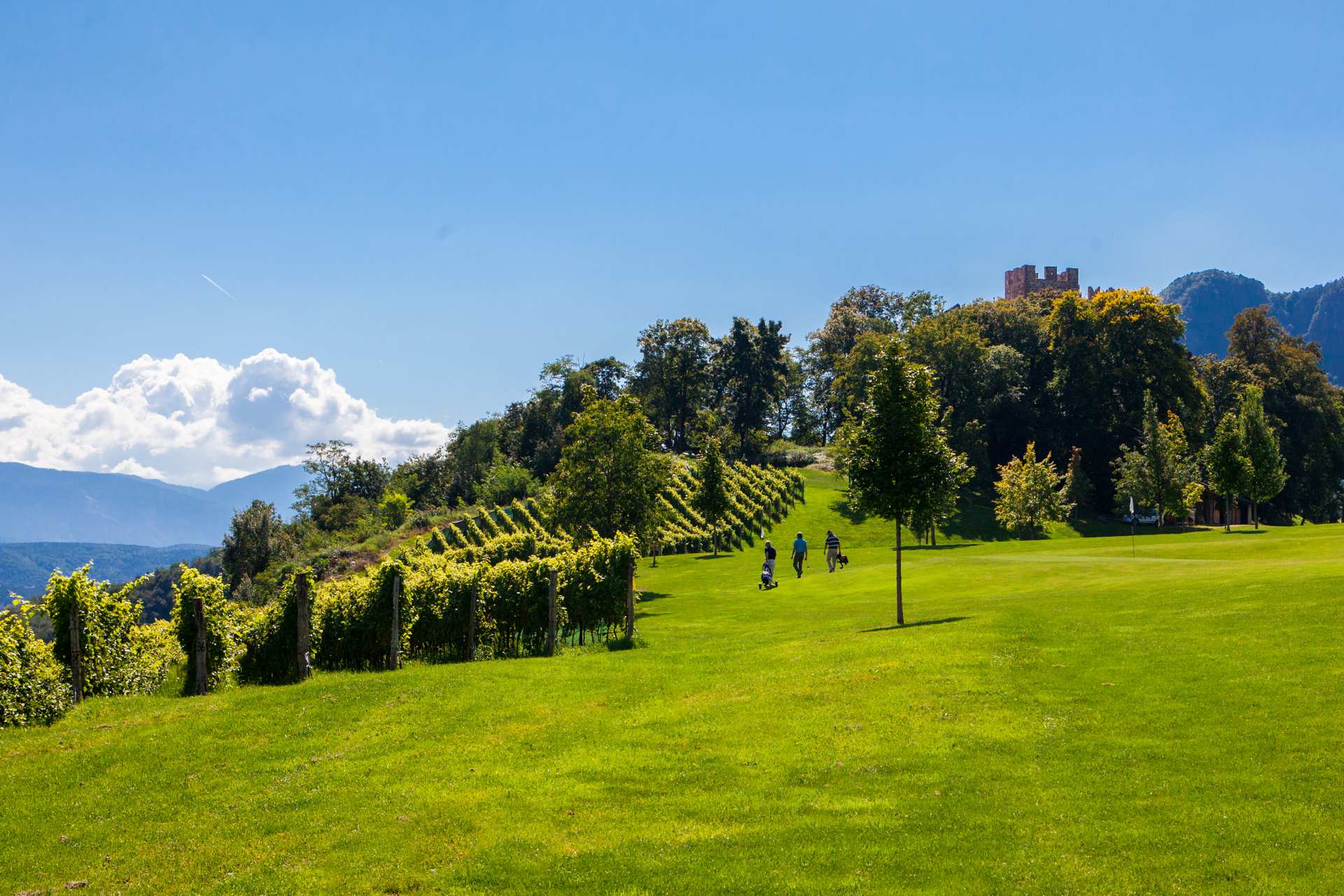 Traininscenter mit Driving Range im Schloss Freudenstein