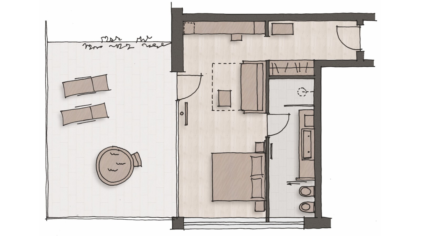 Junior Suite "Morgenduft" - piantina