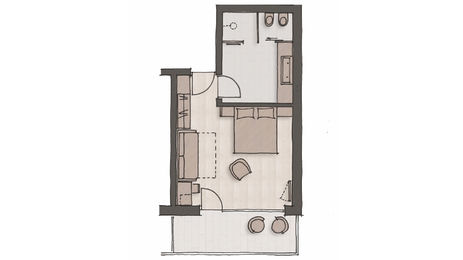 Junior Suite "Pinova" - piantina