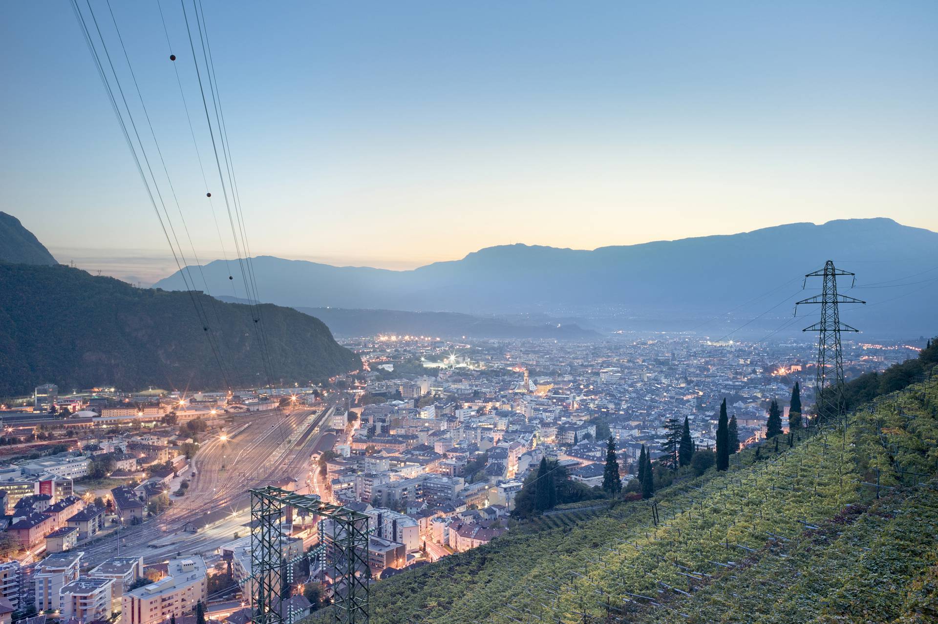 Bozen am Abend
