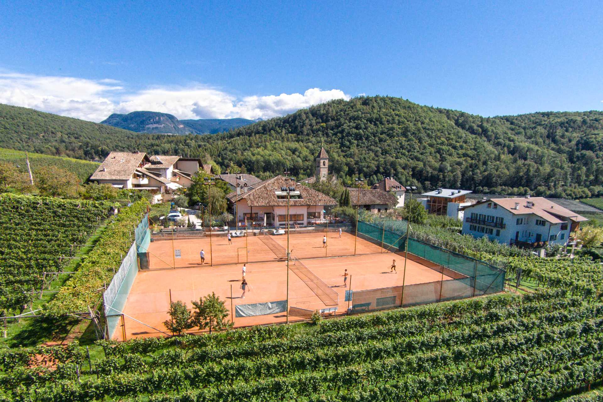 Tennis Sparer at Monticolo